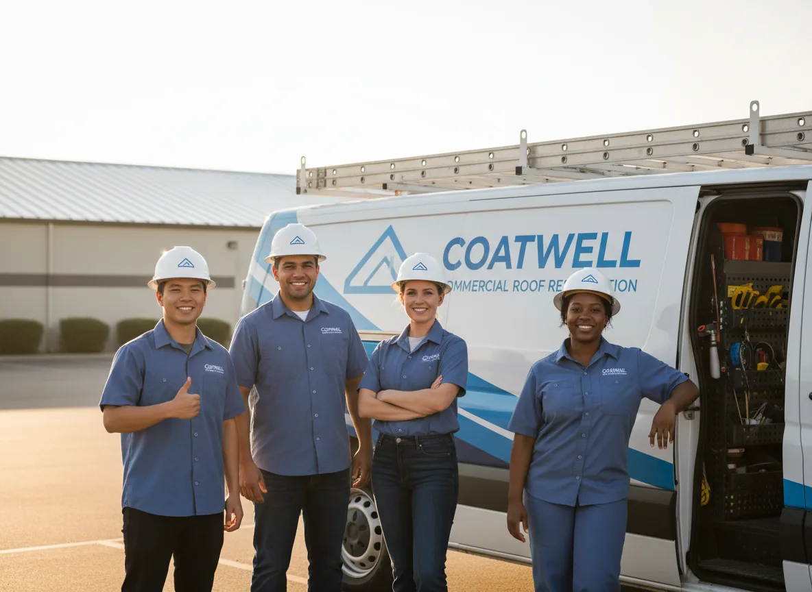 Commercial roof coating company in Etna, OH